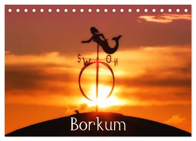 Produktbild von Borkum (Tischkalender 2027 DIN A5 quer), CALVENDO Monatskalender