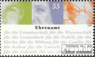 Produktbild von Briefmarken BRD (BR.Deutschland) 2008 Mi 2674 (kompl.Ausg.) postfrisch Ehrenamt