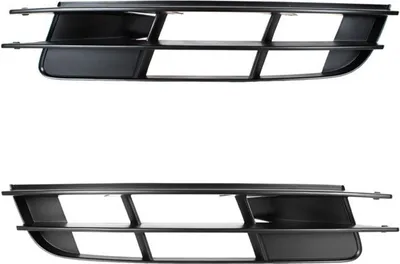 Image de Pare-chocs Grille Couverture GAUCHE + DROITE pour Audi Q7 4L à partir de 2005-2009
