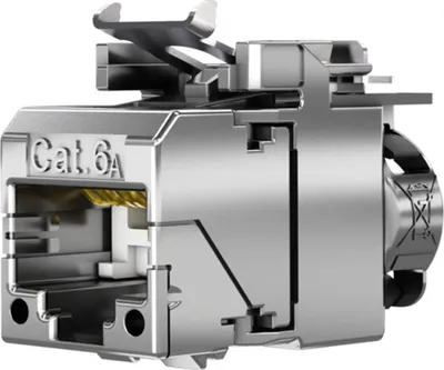 Produktbild von TELEGÄRTNER AMJ-SL Modul Cat.6A (Class EA) (nach ISO/IEC), 2 St.
