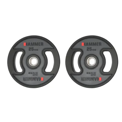Produktbild von HAMMER Hanteln und Gewichte Olympische (PU) 25 kg