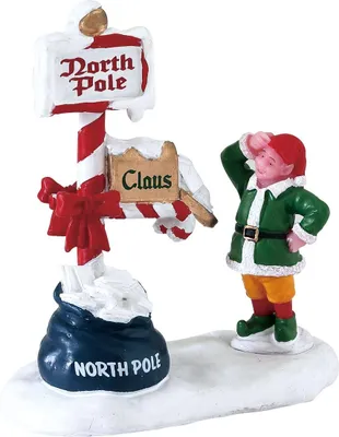 Productafbeelding van Kerstfiguur Merry mailbox LEMAX