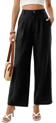 Produktbild von Bequeme, lange Hosen aus Leinen für Damen