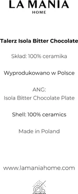 Produktbild von Isola Bitterschokoladenteller