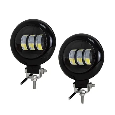Image de Projecteur à LED, puissance 27W, design étanche, rond Noir