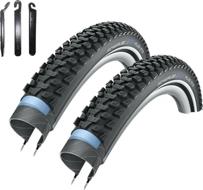 Zdjęcie produktu dla 2 x Schwalbe Marathon PLUS MTB Performance E50 ETRTO 57-622 (29,0 x 2,25") wraz z łyżką do opon