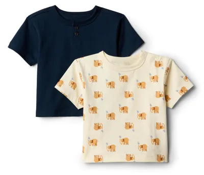 Produktbild von A. Essentials x Sofia Grainge Baby - Jungen Kurzärmelige T-Shirts aus Baumwolle