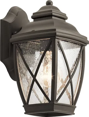 Immagine prodotto di Applique da esterno in bronzo anticato E27 60W Tangier Kichler