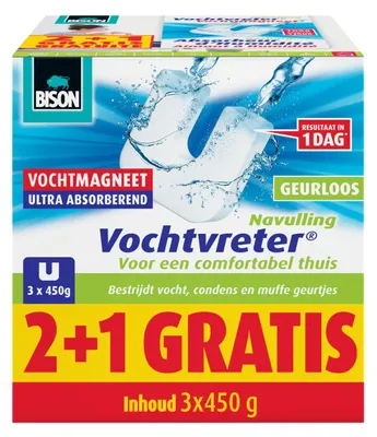 Zdjęcie produktu dla Bison Moisture Rammer Magnet Refill 2+1