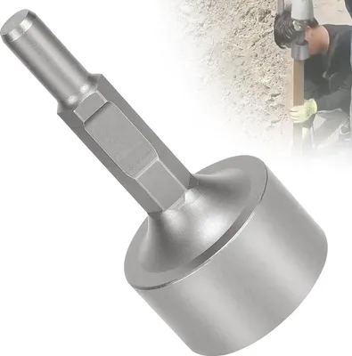 Obrázok produktu pre SDS HEX Terra driver na stĺpiky - priemer 105 x 220 mm - vnútorný priemer 85 mm - Demolačné kladivo na nastavovanie drevených stĺpikov a rúr