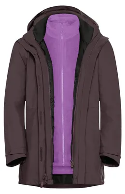 Produktbild von Jack Wolfskin Damen Rotwand 3in1 Jacke sheer plum XL