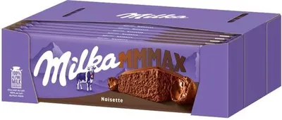 Produktbild von Milka MMMAX Noisette 250g – Schokolade mit Haselnusscreme