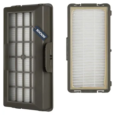 Produktbild von SQOON HEPA-Filter passend für Bosch & Siemens – Formula, ProSilence, TechnoPower – Ersatz für 491669 / 00491669