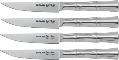 Produktbild von Samura Bamboo Set mit 4 Steakmessern SBA031S