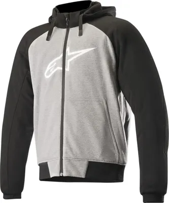 Produktbild von Alpinestars Chrome Sport Motorrad Hoodie, hellgrau, S