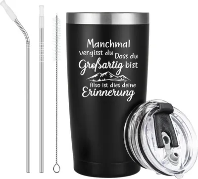 Obrázok produktu pre Livole nerezový pohár na víno 600 ml - termohrnček na cesty 20oz - čierny