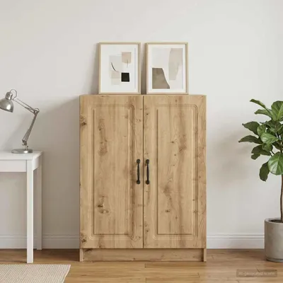 Image de Buffet vidaXL en chêne Artisan 66 x 34,5 x 87 cm, bois d'ingénierie