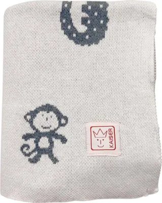 Produktbild von Kaiser Babydecke Animal in Strickoptik Organic aus
