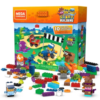 Obrázok produktu pre Mega Construx Storybuilders Ultimate Storybox (325 dielikov), detská hračka, stavebnica