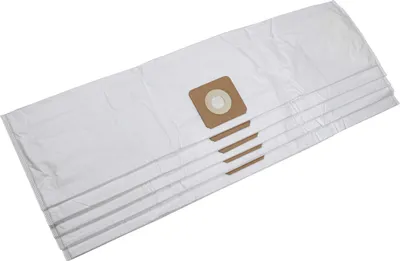 Produktbild von vhbw 5x Staubbeutel kompatibel mit Bosch UniversalVac 15 Staubsauger - 32cm x 22cm Weiß