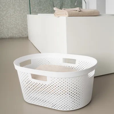 Zdjęcie produktu dla Curver Kosz Na Pranie Do Magla 40 L Biały
