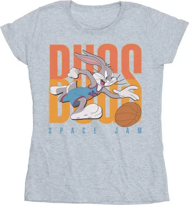 Produktbild von Space Jam: A New Legacy - "Balling Bugs" T-Shirt für Damen BI50078 (XXL) (Grau)