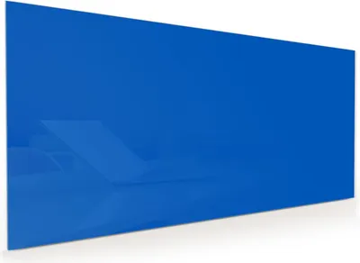 Produktbild von Küchenrückwand Spritzschutz Glas mit Motiv Blauer Hintergrund I 40 x 40 cm