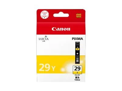 Produktbild von Canon PGI-29Y Tinte Gelb, Gelb, Tinte auf Pigmentbasis, 1 Stück(e), 1280 Seiten