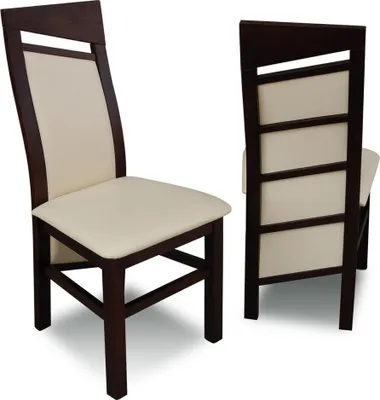 Produktbild von Designer Holz Textil Polster Stühle Gastro Esszimmer Stoff Set 4x Sessel Stuhl