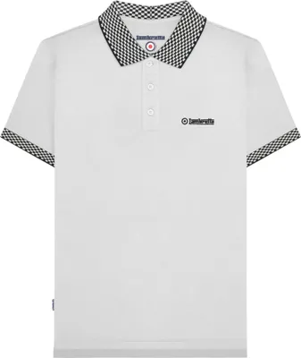 Image de Lambretta - "SS25" polo pour hommes LB142 (XL) (Blanc)