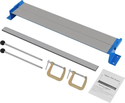 Produktbild von Abkantbank Blechbiegemaschine - Manuell - 2 Klemmen - 0–90° Biegewinkel - 1,2 mm Blechstärke - Stahl