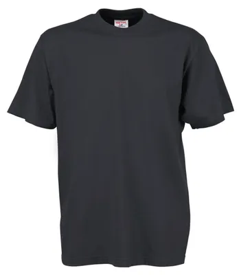 Image de T-shirt Tee Jay pour homme, manches courtes, col rond FK920 (S) (gris foncé)