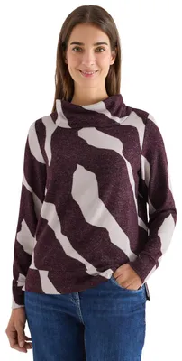 Productafbeelding van Cecil, comfortabel shirt met print