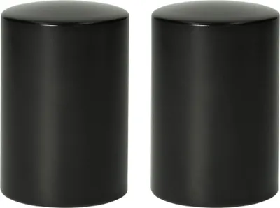 Produktbild von Flaschenöffner 2er Set 'Push' - Flaschenöffner mit Push Up Funktion in Edelstahl Optik aus Aluminium - 2er Set schwarz