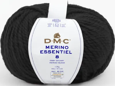 Immagine prodotto di DMC Merino Essentiel-8 – il filato più spesso della famiglia Merino: 55% Lana e 45%.poliacrilico (colore 873)