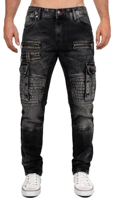 Produktbild von Cipo & Baxx Herren Jeans CD798 Black W30/L34