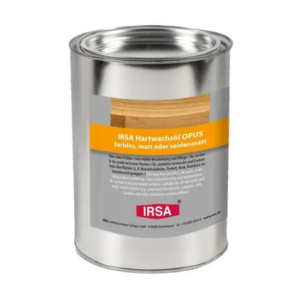 Produktbild von IRSA Hartwachsöl OPUS farblos 1l