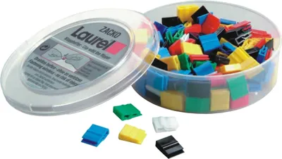 Produktbild von Briefklemmer Zacko1 sortiert VE=10x120 Stück