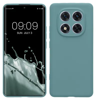 Produktbild von kwmobile Handyhülle für Xiaomi Redmi Note 14 Pro 5G / Poco X7 Hülle - weiches Handy Silikon Case - Schutzhülle Cover - Arctic Night
