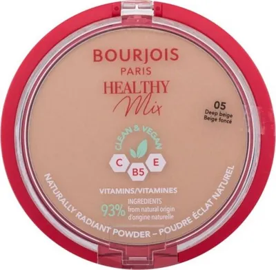 Zdjęcie produktu dla Healthy Mix pudr Clean & Vegan Naturally Radiant Powder pro ženy 10 - 05 Deep Beige - BOURJOIS Paris