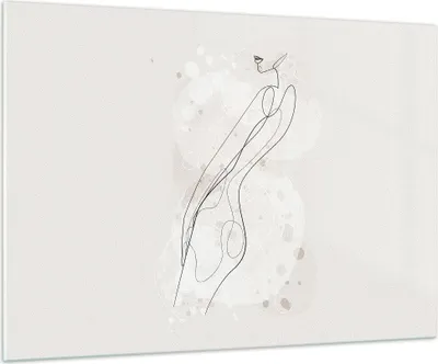 Produktbild von Bilder auf glas - Einteilig - Minimalismus Körper Frauen - 100x70cm - Glasbilder - Wandbilder - Bilder - Wanddekoration aus Glas - Glas Bilder - Wandbild auf Glas - GAA100x70-4831