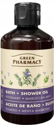 Obrázek produktu pro GREEN PHARMACY, koupelové a sprchové oleje, ROSMARÍN A MÁTA, 250 ml