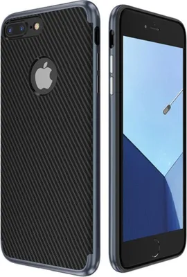 Produktbild von Hybrid Silikon Handy Hülle für Apple iPhone 6 / 6s Case Cover Tasche Blau