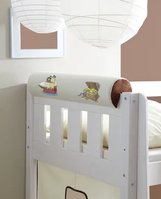 Produktbild von Nackenrolle für Hoch- und Etagenbetten Pirat Beige-Braun