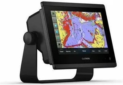 Produktbild von Garmin Gpsmap 723 Plotter Mit Schwinger Und Kartografie Schwarz  Schwarz One Size