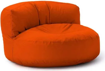 Obrázok produktu pre LUMALAND Sedací vak Lounge (320 l) – vnútorný a vonkajší – oranžový