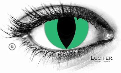 Image de Lentilles de contact colorées Lucifer® Alian - 2 pièces (1 paire), sans ordonnance