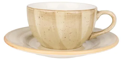 Zdjęcie produktu dla Bonna Aura Terrain - Filiżanki i spodki do kawy - 250 cm3 - Porcelana - Zestaw 6 sztuk
