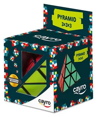 Produktbild von Cayro Moyu Cube Pyramind Brettspiel Mehrfarbig Kinder Mehrfarbig One Size