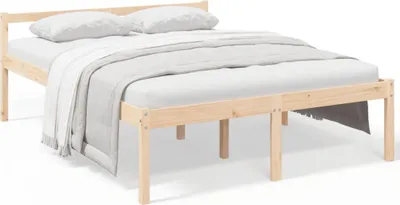 Produktbild von vidaXL Seniorenbett 160x200 cm Massivholz Kiefer